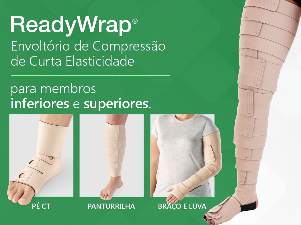 Chegou o ReadyWrap Pé CT!