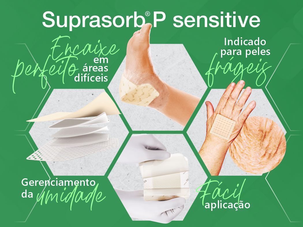 Chegou o Suprasorb P Sensitive!